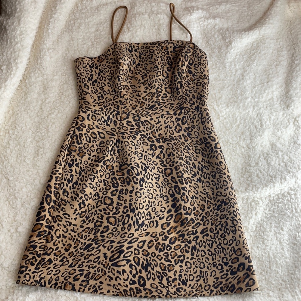 CHEETAH BODYCON DRESS